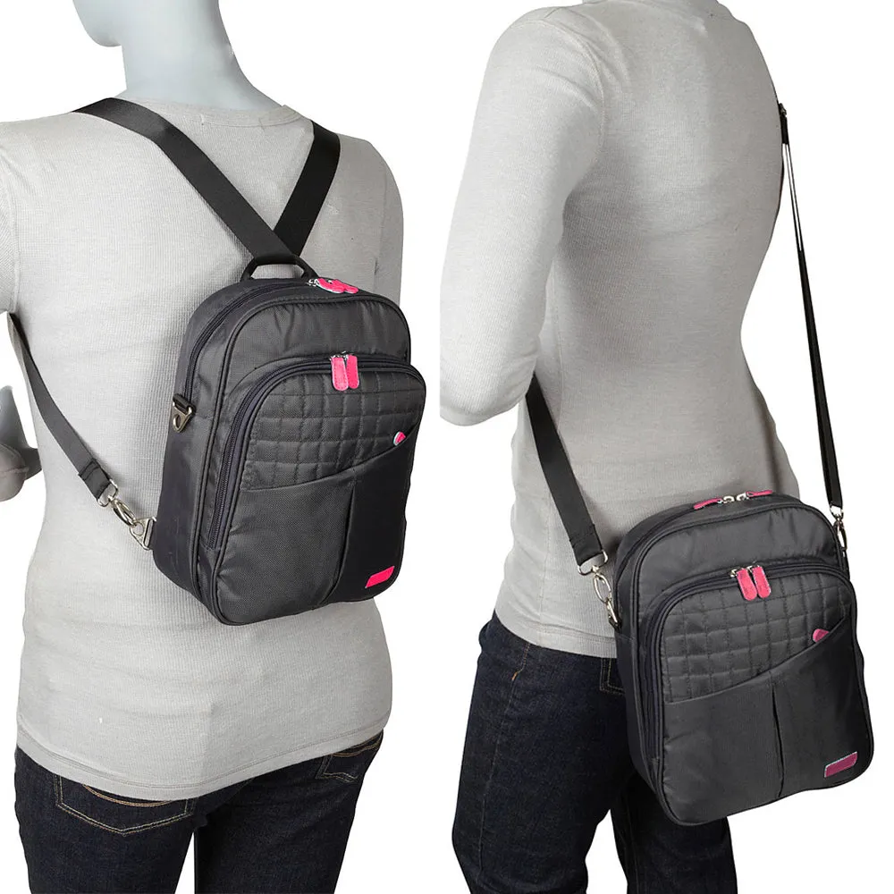 1 Multi Purpose Travel Backpack Lightweight Casual Daypack Slim Shoulder Handbag