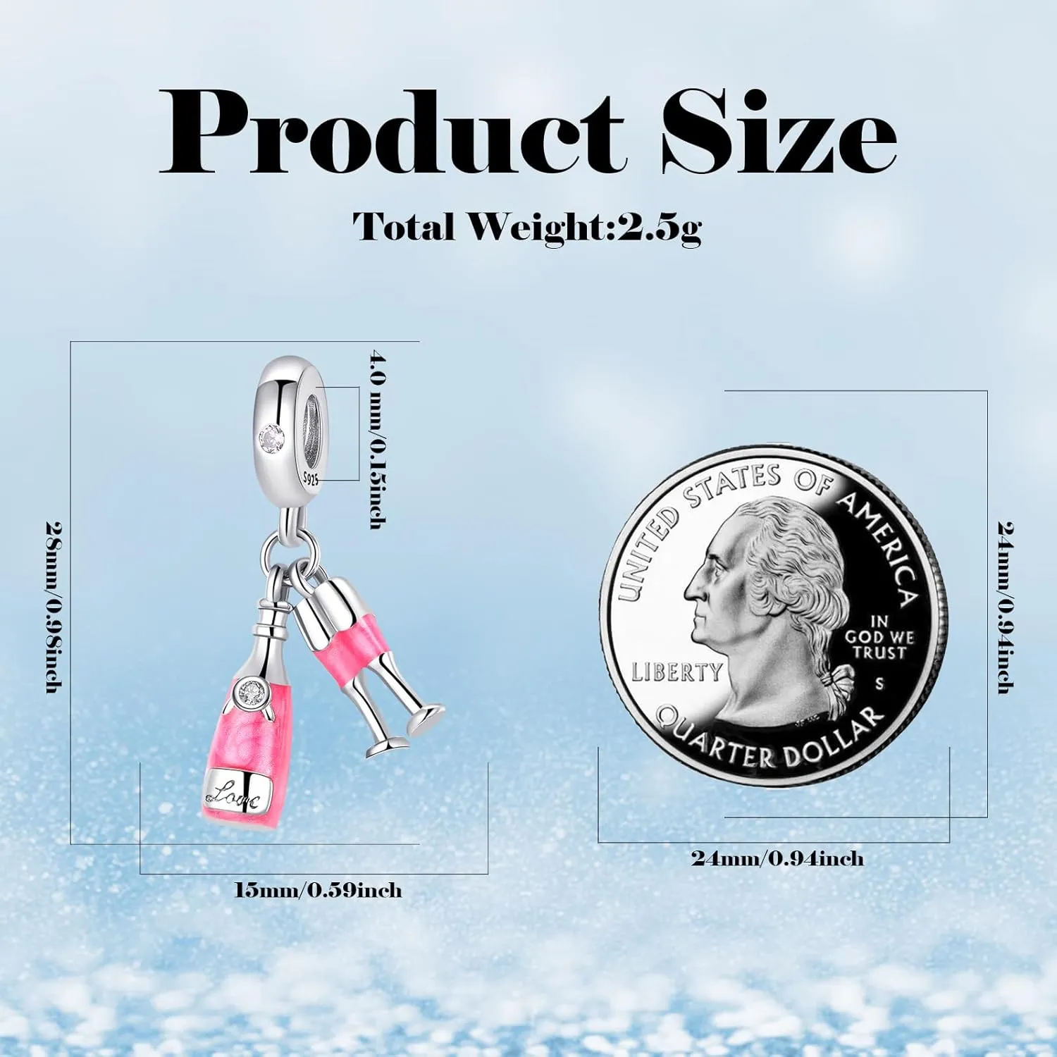 925 Sterling Silver Charms for Bracelets and Necklaces Women Girls Dangle Pendants Beads Charms Jewelry