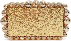 Acrylic Evening Handbag Beads Bag For Women Graceful Shoulder Bag Satchel Marble Clutch Purses for Wedding Party