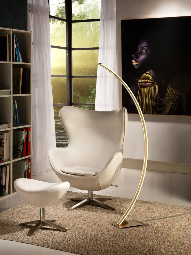 Arcus  Floor Lamp, Gold