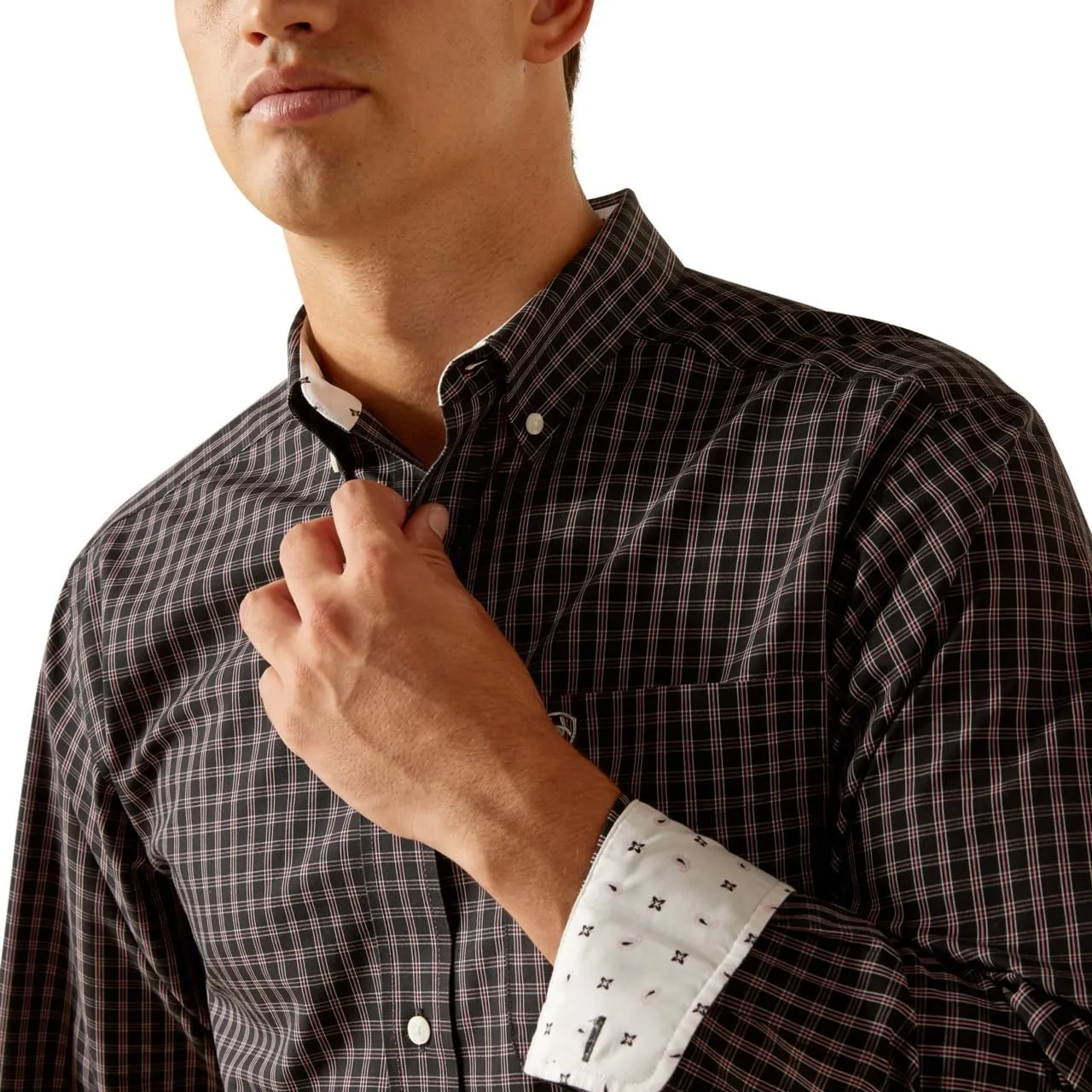 Ariat Men's Wrinkle Free Brooklyn Fitted Shirt