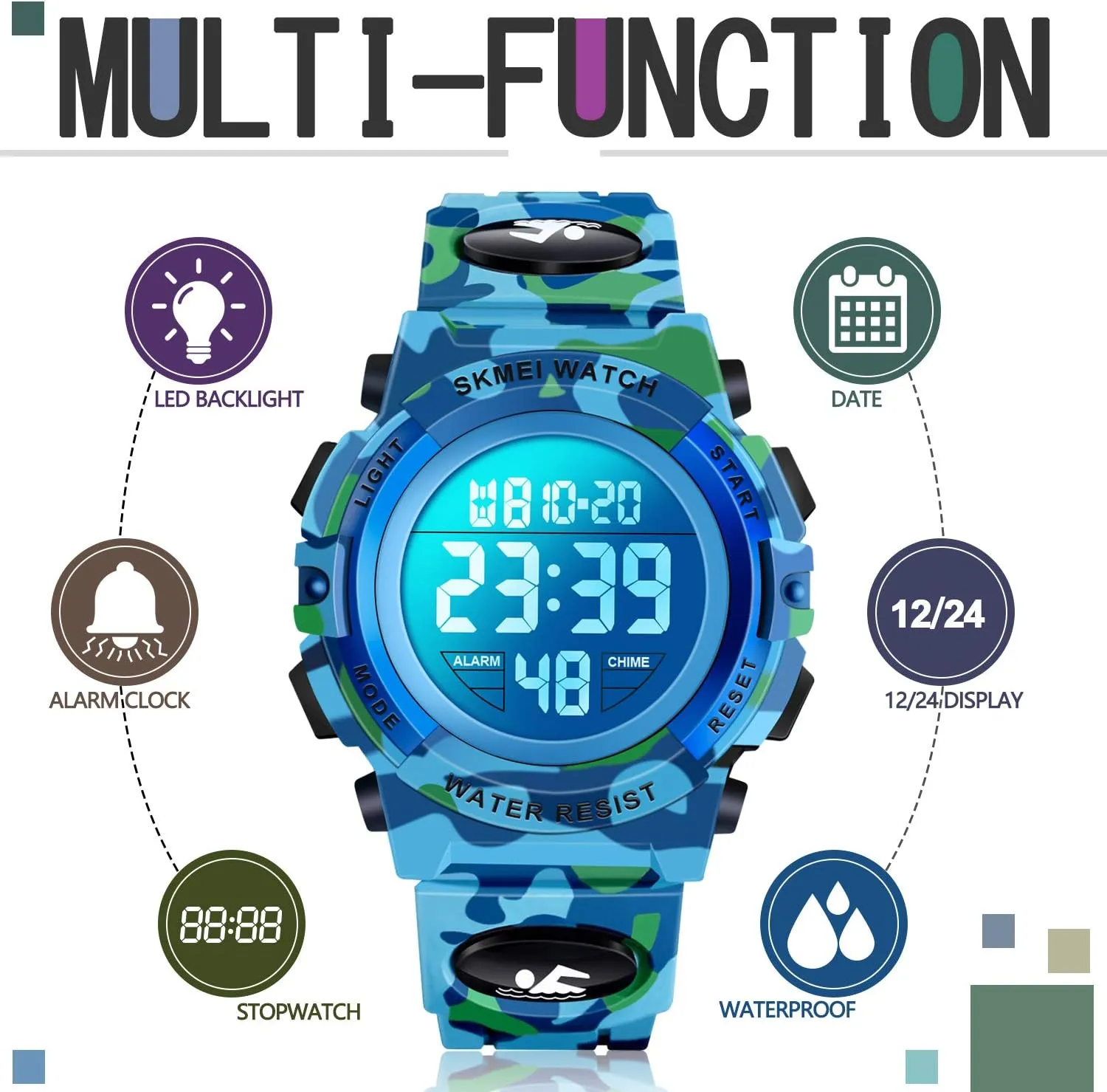 ATIMO Kids Digital Sport Watch - Kids Gifts