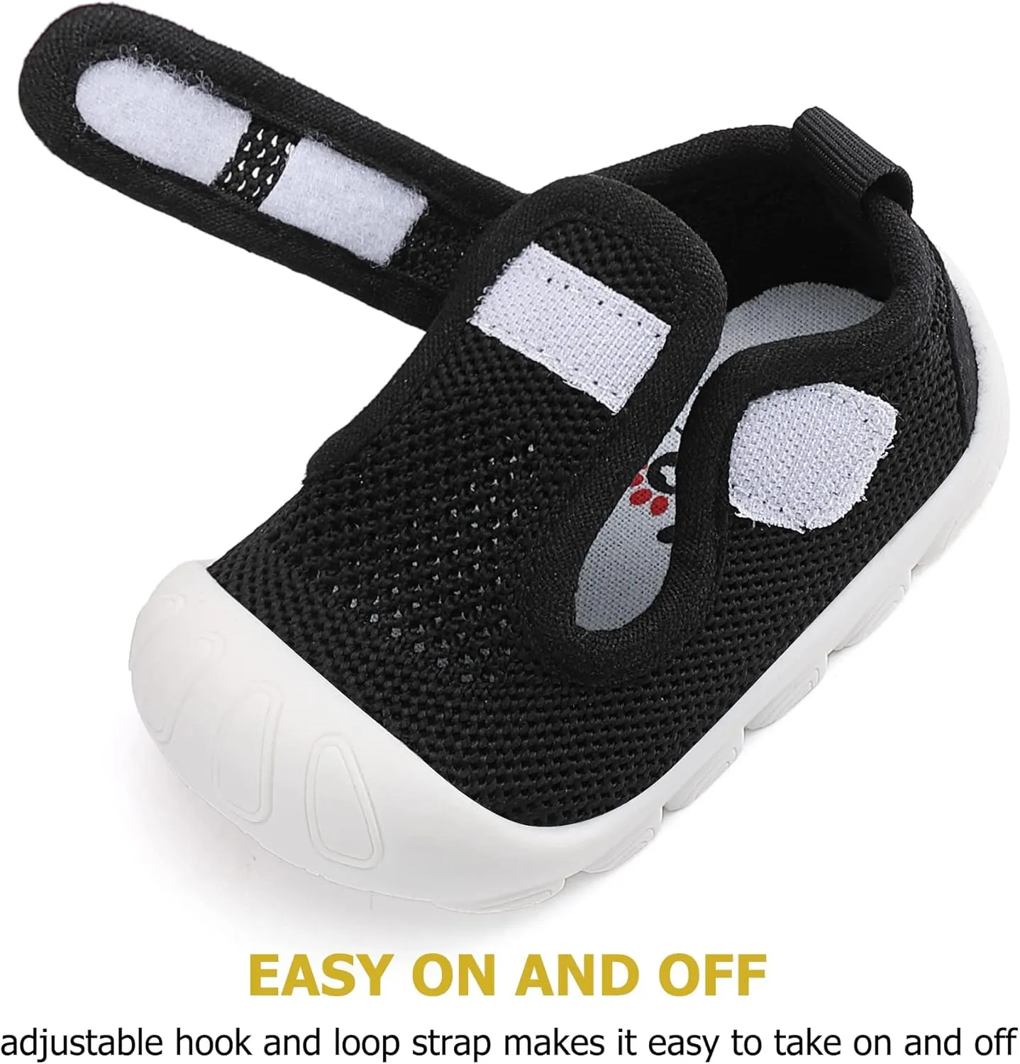 Baby Toddler Girls Boys Shoes Lightweight Breathable for Non Slip Infant First Walking Shoes Outdoor Toddlers Sneakers 6 9 12 18 24 Months