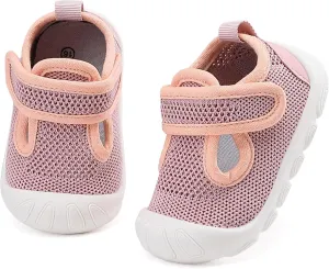 Baby Toddler Girls Boys Shoes Lightweight Breathable for Non Slip Infant First Walking Shoes Outdoor Toddlers Sneakers 6 9 12 18 24 Months