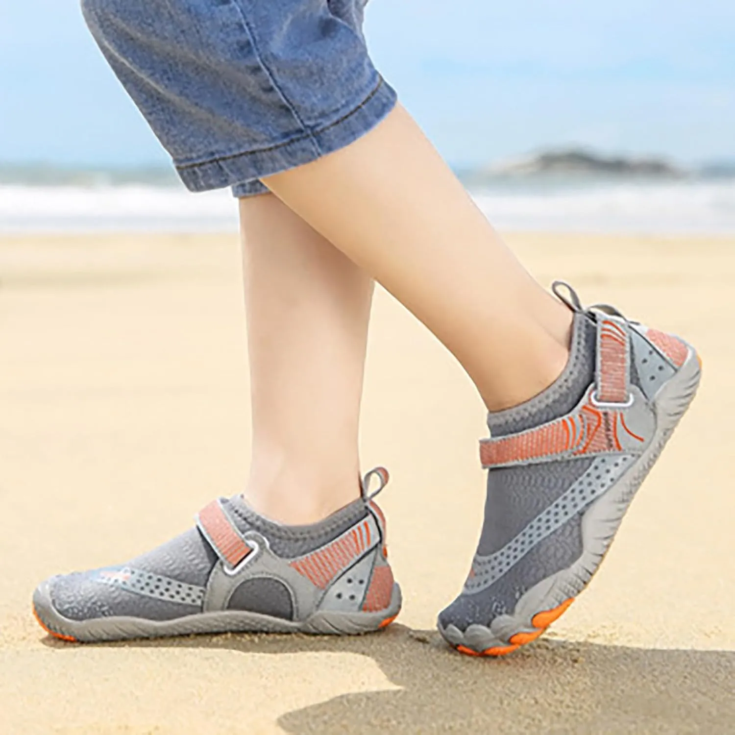Barefoot Water Shoes Men Women Quick Dry Aqua Swim Beach Pool Surf Hiking Kayaking Outdoor Sports Shoes Lightweight Non Slip Breathable