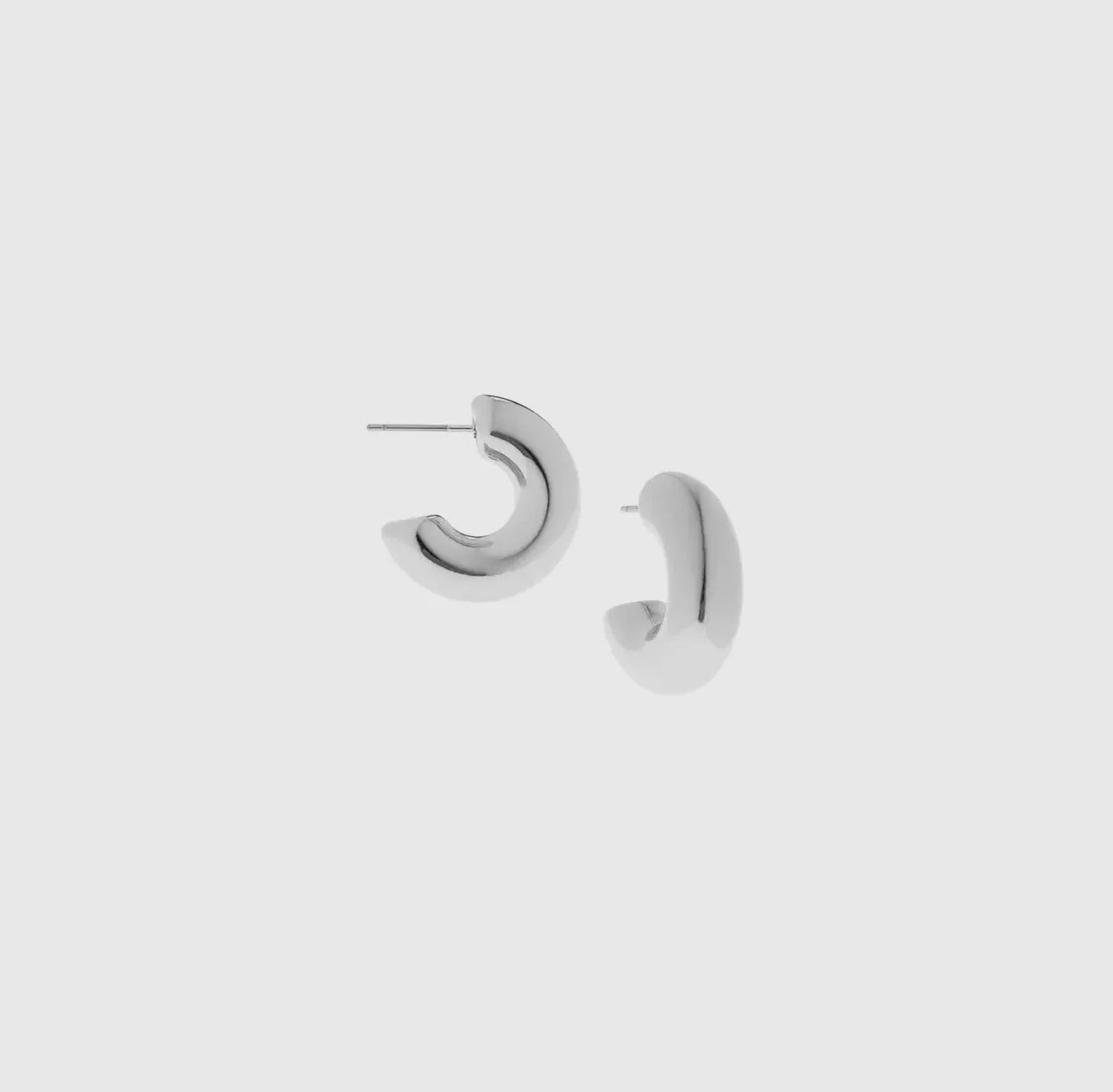 Bean Hoop Hallow Earring