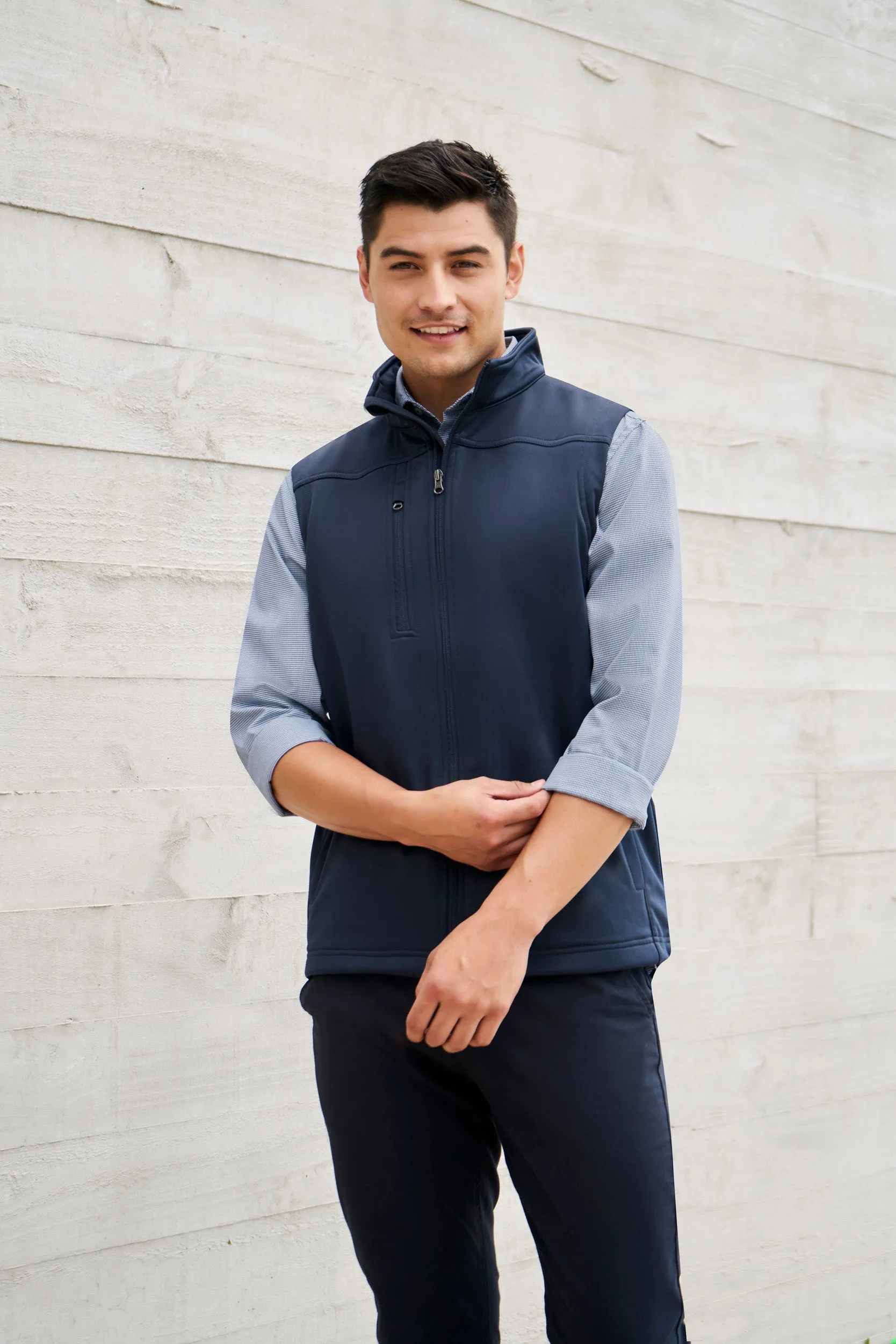Biz Collection J3881 Mens Soft Shell Vest