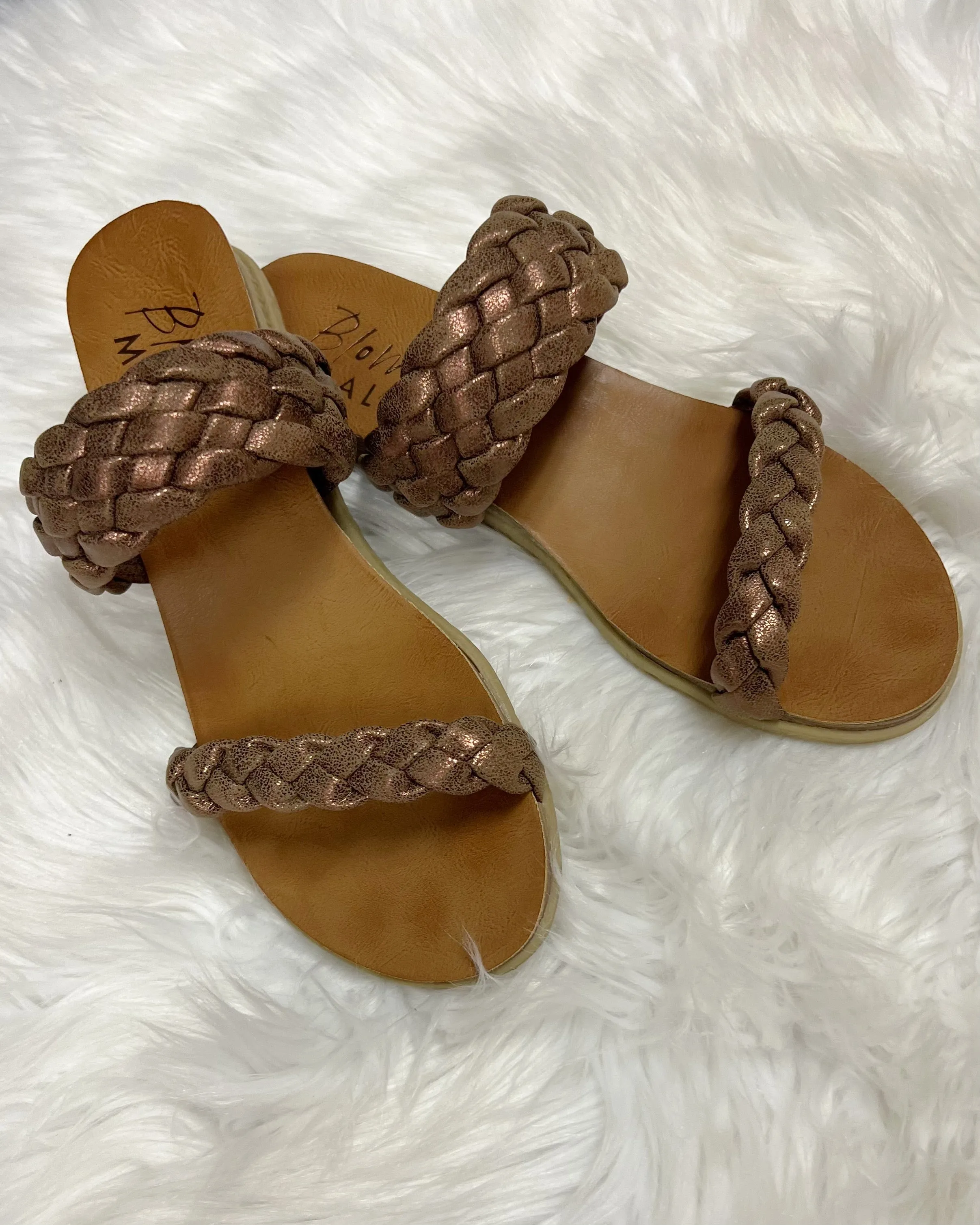 Blowfish Bollini Sandal in Meteorite Metallic FINAL SALE