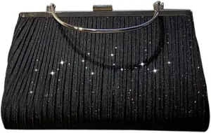 Bridal Wedding Purse Elegant Crossbody Sparkly Shoulder Women Clutch Glitter Sequin Evening Charming Handbag