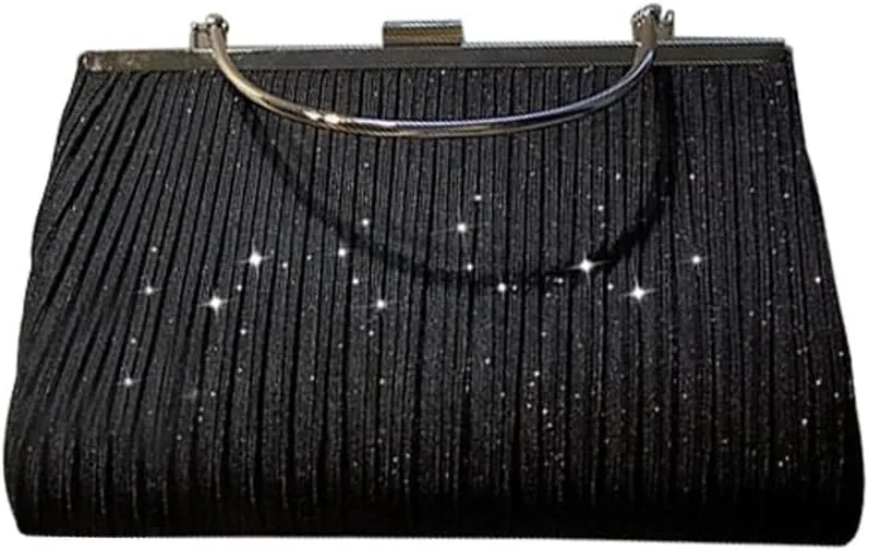 Bridal Wedding Purse Elegant Crossbody Sparkly Shoulder Women Clutch Glitter Sequin Evening Charming Handbag