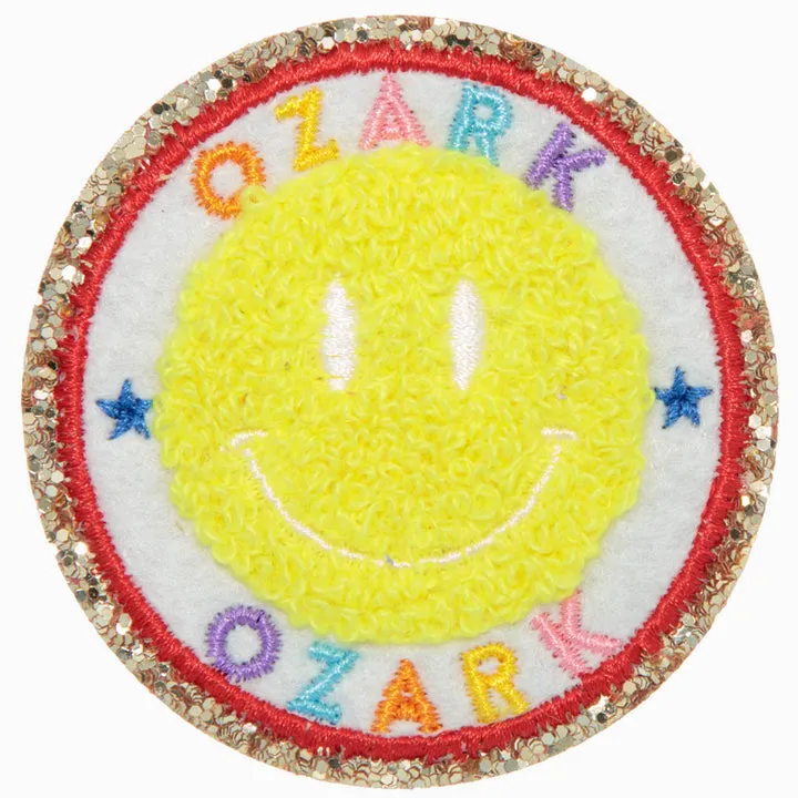 Camp Smiley Chenille Sticker