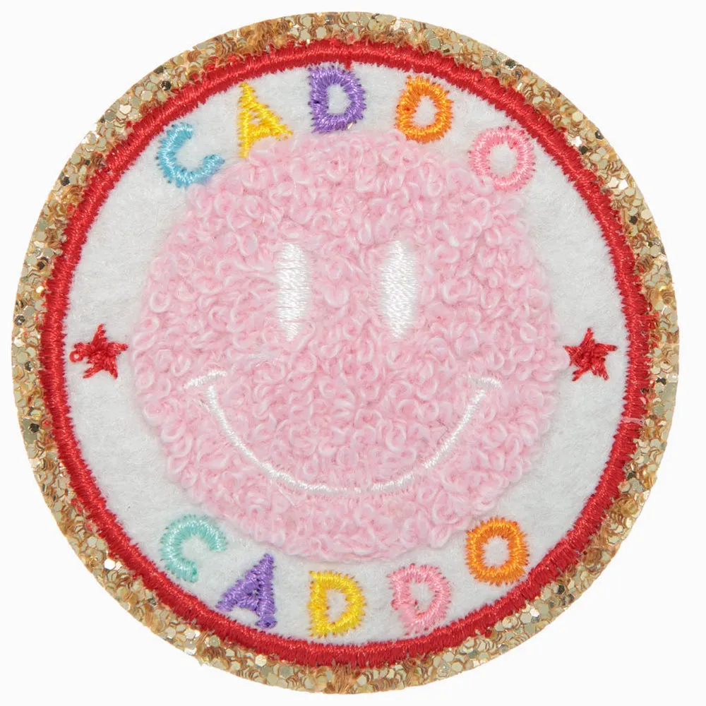 Camp Smiley Chenille Sticker
