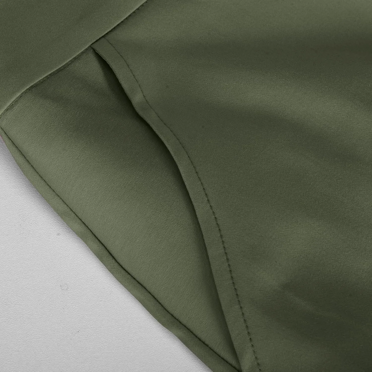 Capri Pants for Women Summer 2025 Casual Dress Pants Button Zipper Straight Leg Cropped Trouser Loose Office Suit Trousers