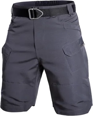 Cargo Shorts for Men Stretch Waterproof Quick Dry Tactical Shorts Breathable Athletic Hiking Pants with Pockets