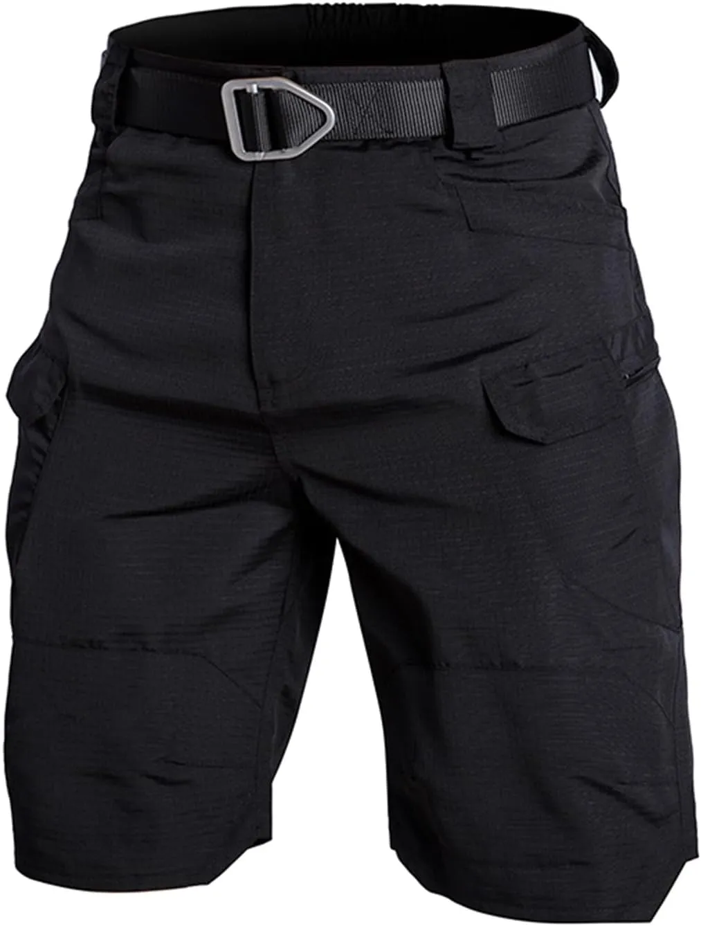 Cargo Shorts for Men Stretch Waterproof Quick Dry Tactical Shorts Breathable Athletic Hiking Pants with Pockets