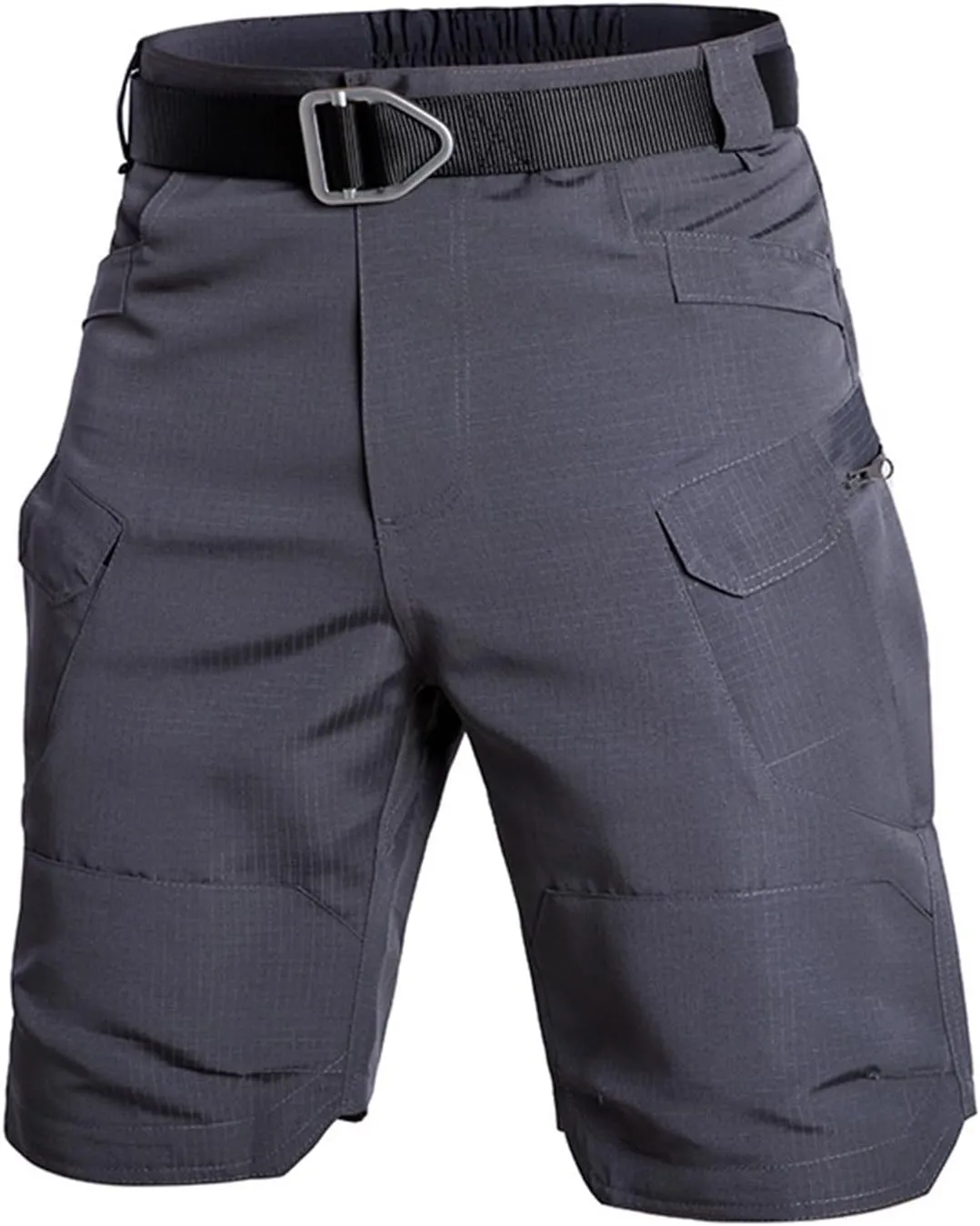 Cargo Shorts for Men Stretch Waterproof Quick Dry Tactical Shorts Breathable Athletic Hiking Pants with Pockets