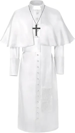 Cassock Robe For Men's,Choir Minister Clergy Pulpit Liturgical Church Robe be Medieval Liturgical Church Robes