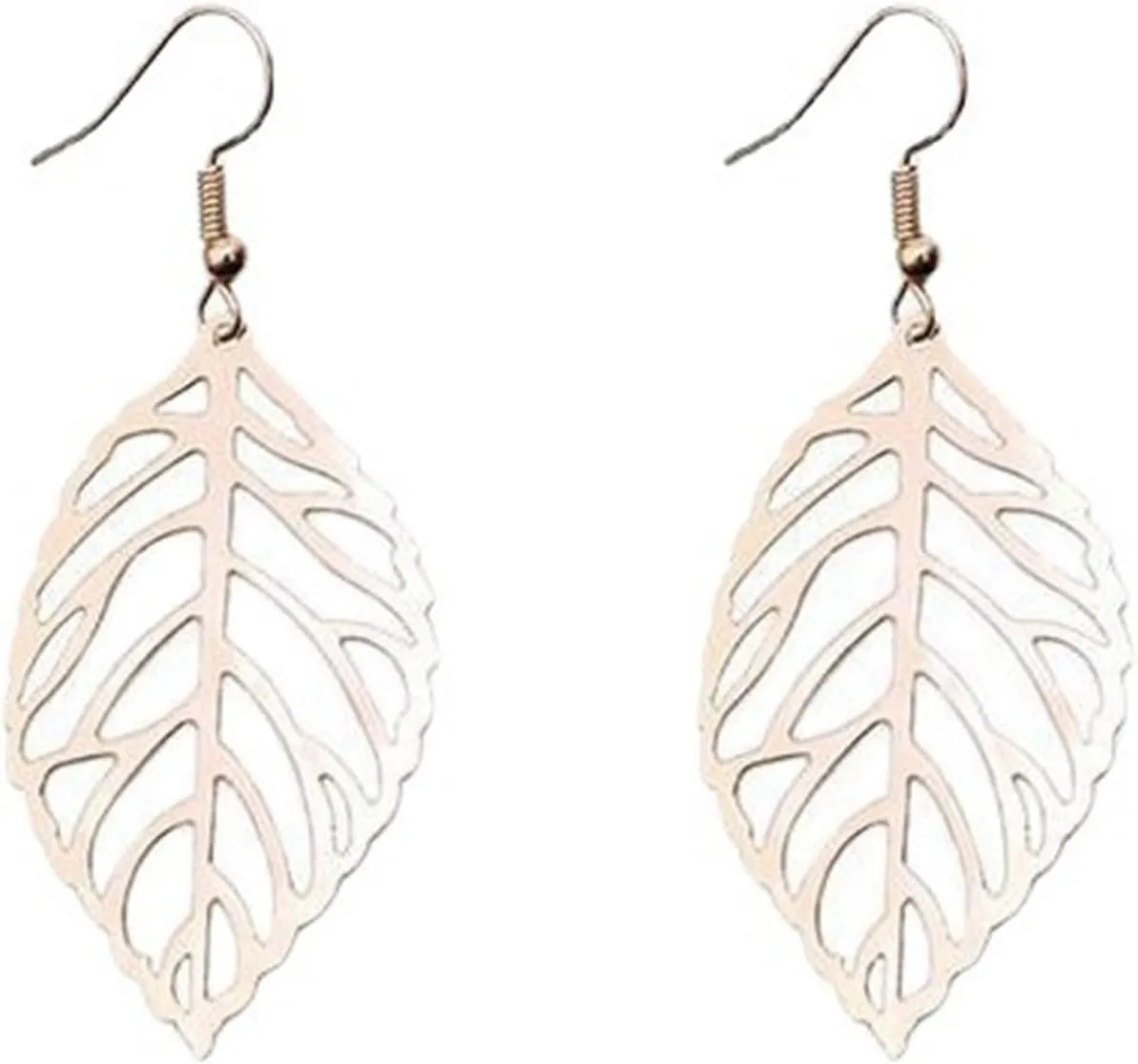 Charm Enhancing Earrings Sophisticated Hollow Leaf Dangle Drop Bohemian Charms Pendants Vintage Minimalist Hypoallergenic Jewelry