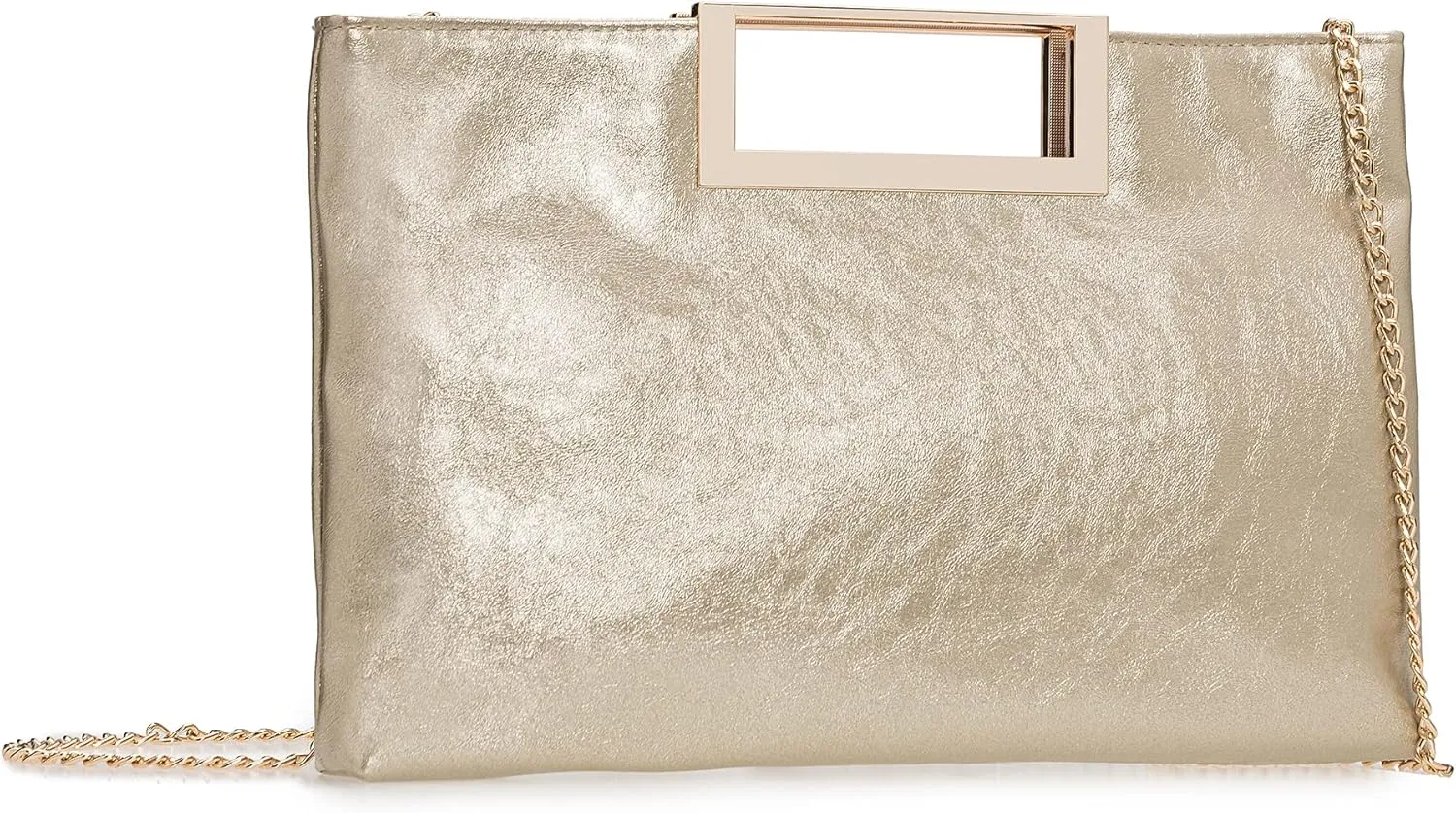 CHARMING TAILOR Fashion PU Leather Handbag Stylish Women Convertible Clutch Purse