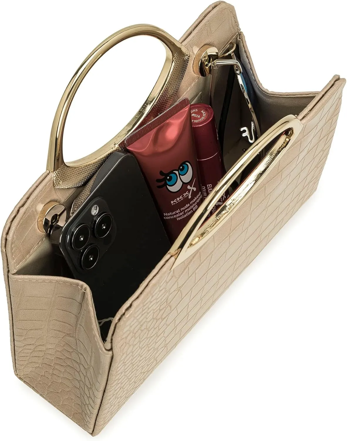 CHARMING TAILOR Small Dressy Handbag for Women Evening Bag Elegant Party Purse for Prom/Cocktail/Wedding