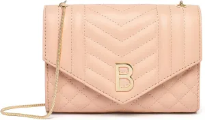 Chrysansmile Clutch Purses for Women Wedding Formal Genuine Leather Crossbody Bags for Women Quilted Women's Evening Handbags