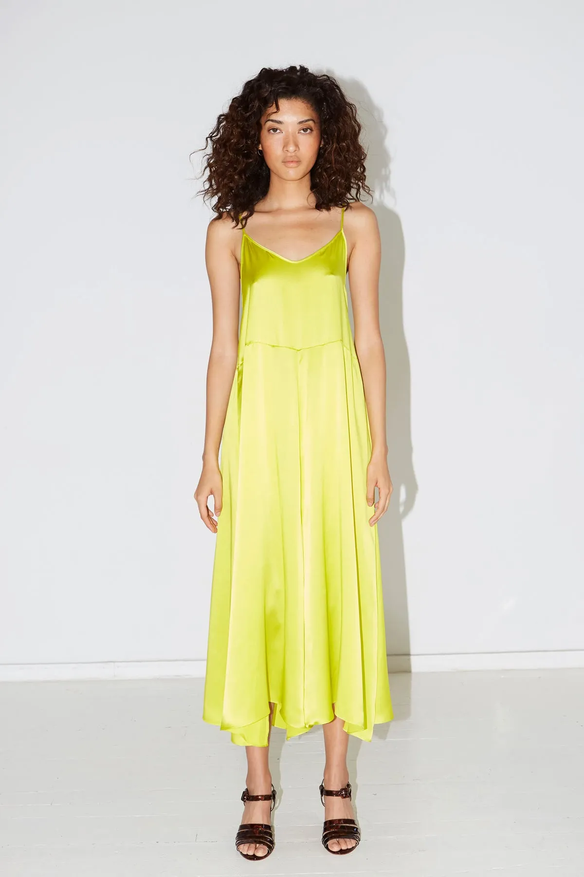 Citron Slip Dress