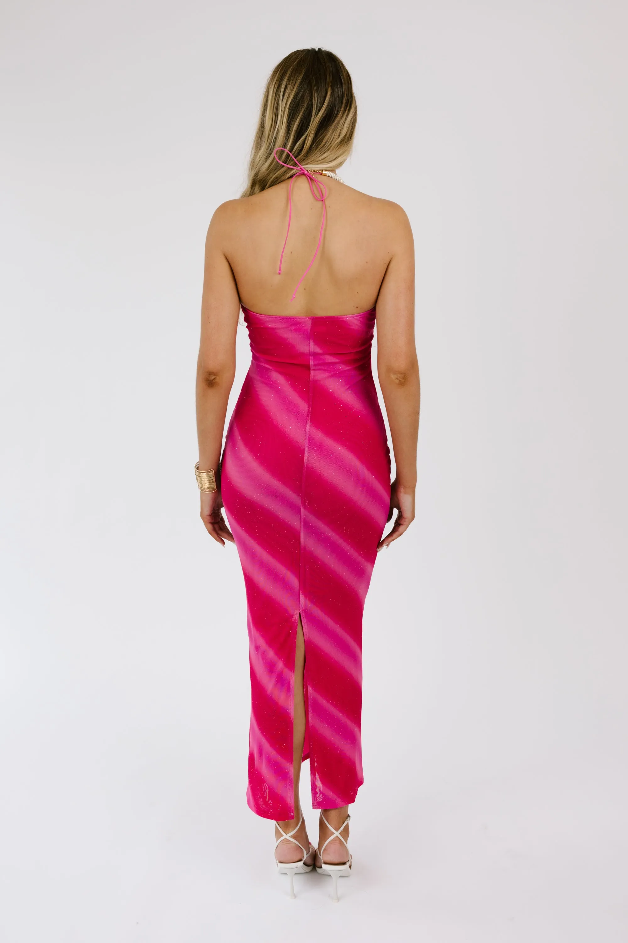 Cleo Dress in Pink