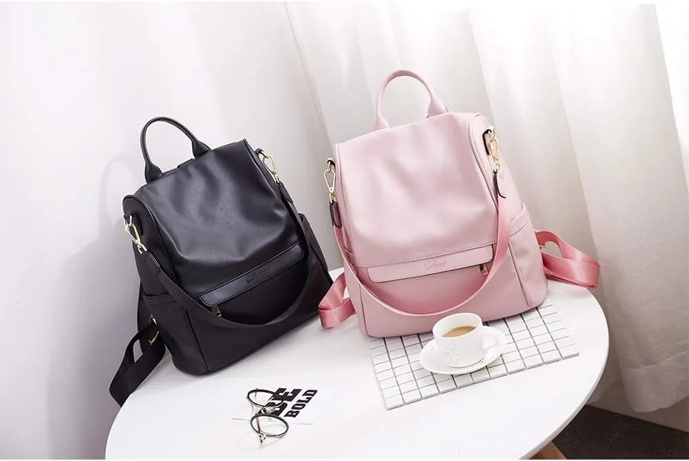 CLUCI Womens Backpack Purse Leather Anti-theft Large Fashion Designer Travel Bag Ladies Shoulder Bags