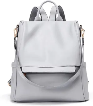 CLUCI Womens Backpack Purse Leather Anti-theft Large Fashion Designer Travel Bag Ladies Shoulder Bags