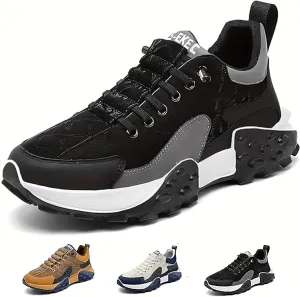 Cozuty Orthopedic Shoes Mens Comfort Air Sneakers for Men Thick-Soled Casual Waterproof Non Slip Breathable Sports Wide Shoes