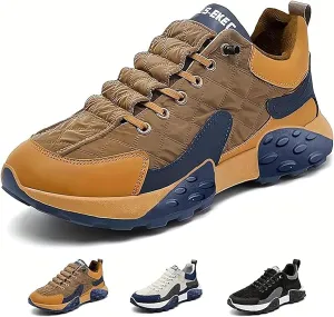 Cozuty Orthopedic Shoes Mens Comfort Air Sneakers for Men Thick-Soled Casual Waterproof Non Slip Breathable Sports Wide Shoes