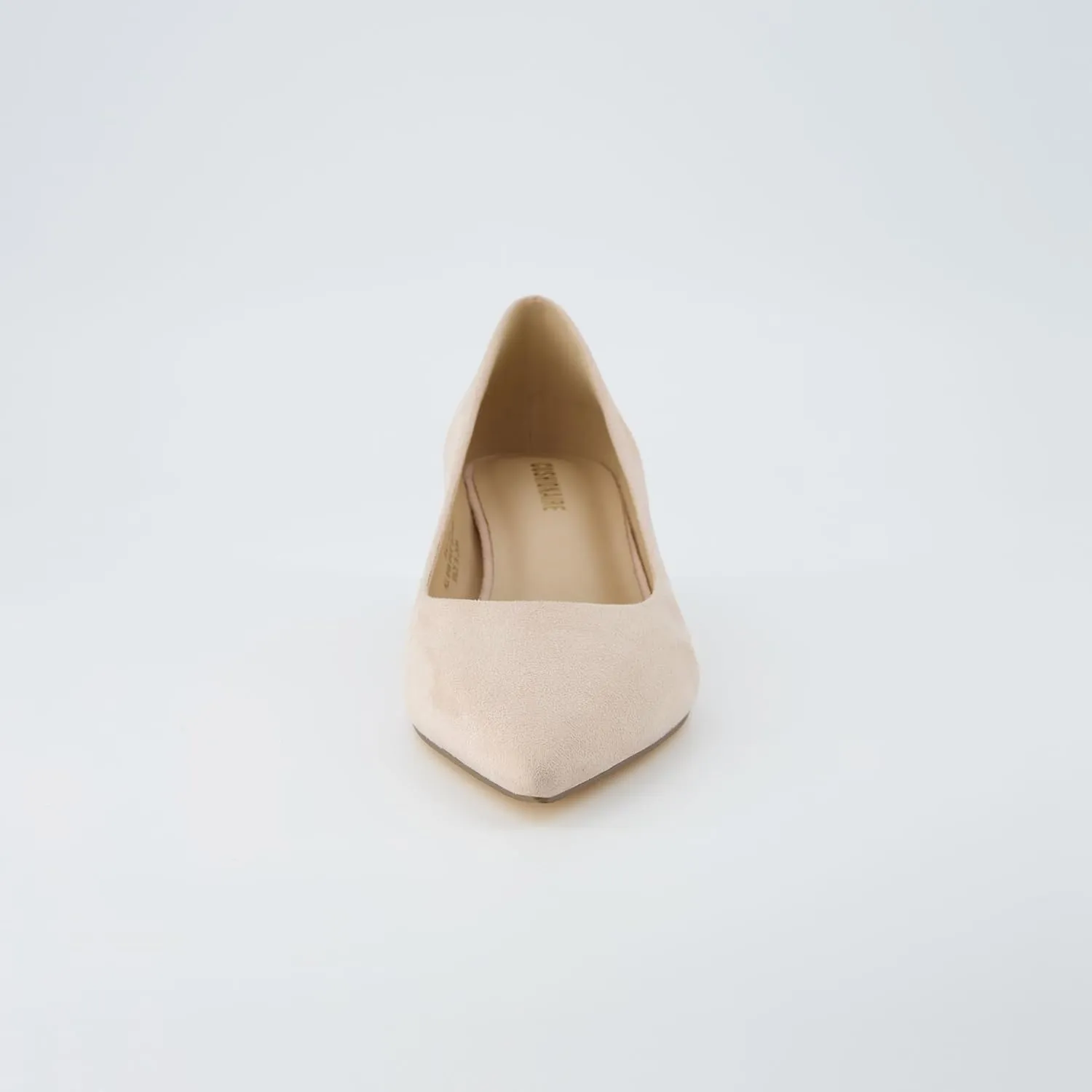 CUSHIONAIRE Women's Bay Kitten Heel Dress Shoe  Memory Foam, Wide Widths Available