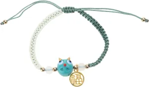 Cute Anime Bracelet Braided Bracelets Adjustable Rope Bracelets Woven Bracelet Friendship Lover Bracelets Gift for Women