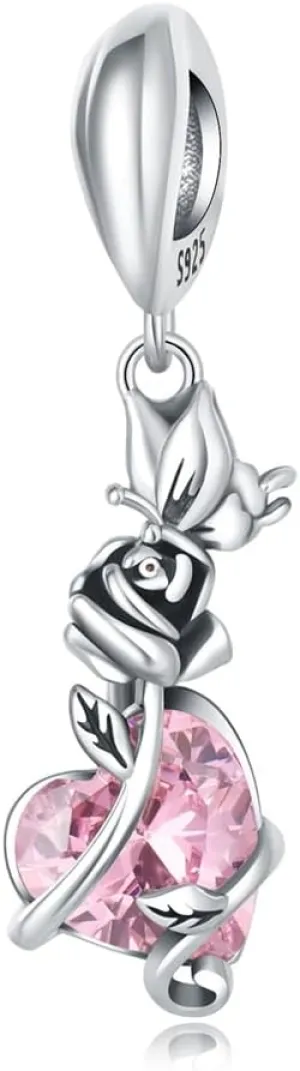 CYCUFF 925 Sterling Silver Charms Suitable for Charm Necklaces, Bracelet Pendants Beads Jewellery Gift for Women