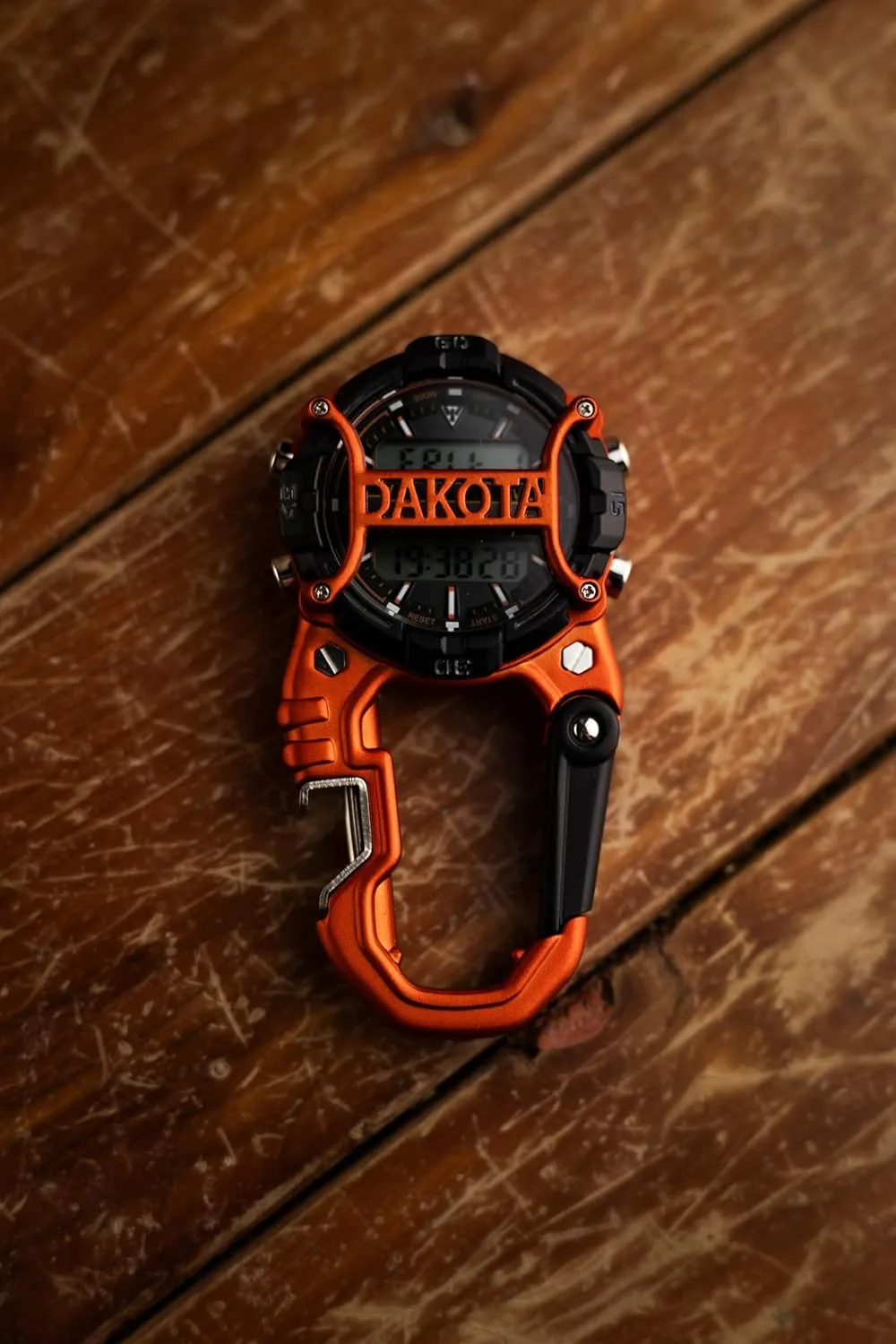 Dakota Bottle Opener Cage Clip, Premium Durability Outdoor Gifts for Men, Use for Field and Work, Quality Pocket Watch, Fob Tactical Watch with LED Flashlight, Dial Protector