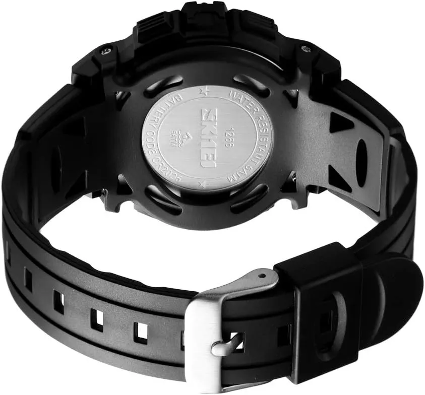 Dayllon Kids Digital Watch Boys Outdoor Sports 50M Waterproof Girls Watches Alarm Clock 12/24 H Stopwatch Calendar for Ages 3-15 Boy Girl Wristwatch Kids Gift