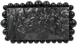 DJBM Acrylic Evening Women Clutch Bag Graceful Glitter Marble Shoulder Purses for Wedding Party