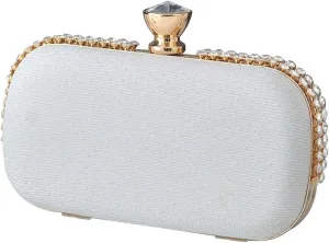 Elegant Shoulder Crossbody Ladies Clutch Sparkly Rhinestone Evening Women Charming Glittering Handbag Bridal Wedding
