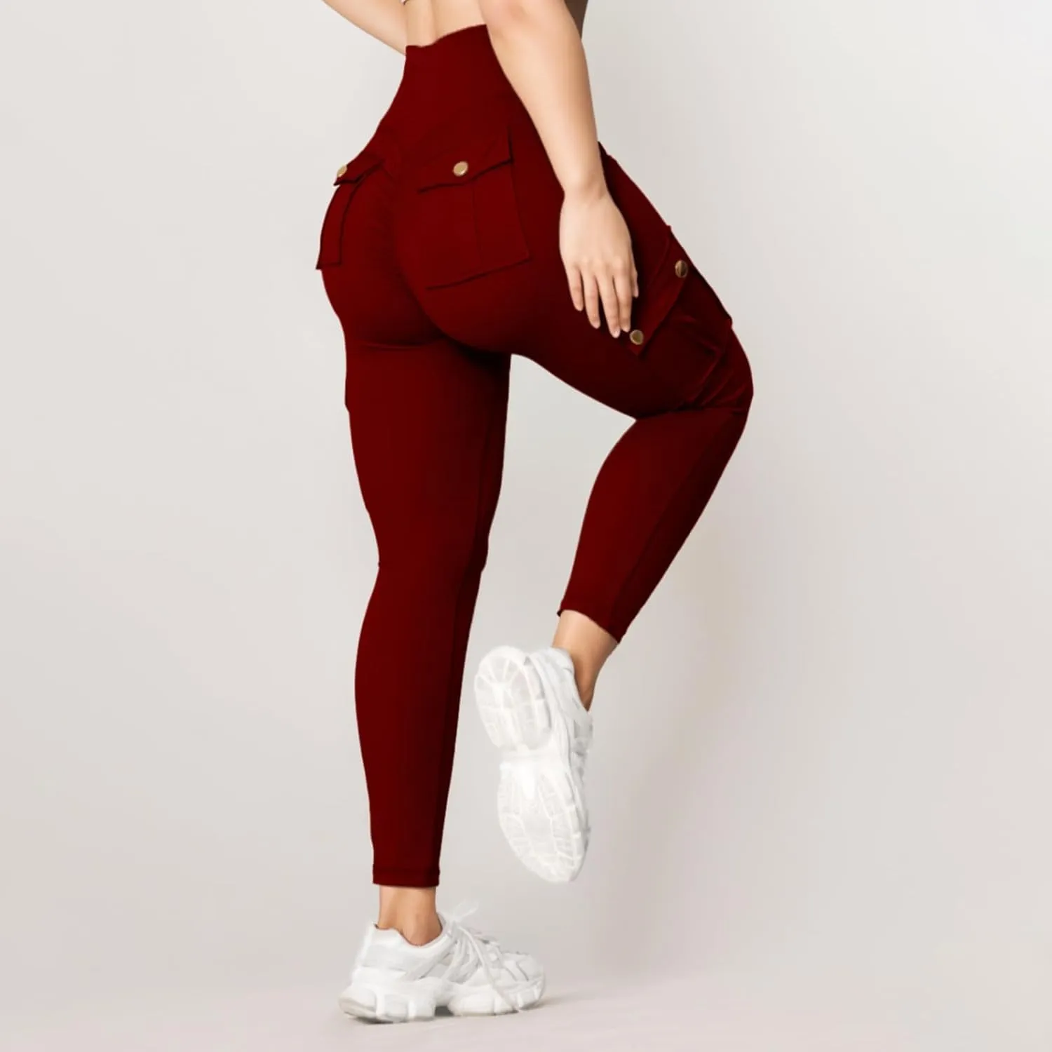 Fleece Leggings Pants Women's High Elastic Tight Yoga Pants Quick Drying Running Plus Size Wide Leg Jeans for Women