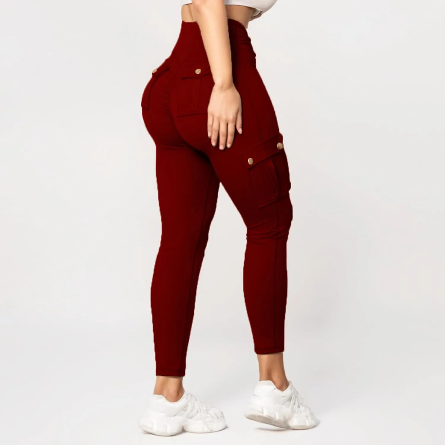 Fleece Leggings Pants Women's High Elastic Tight Yoga Pants Quick Drying Running Plus Size Wide Leg Jeans for Women