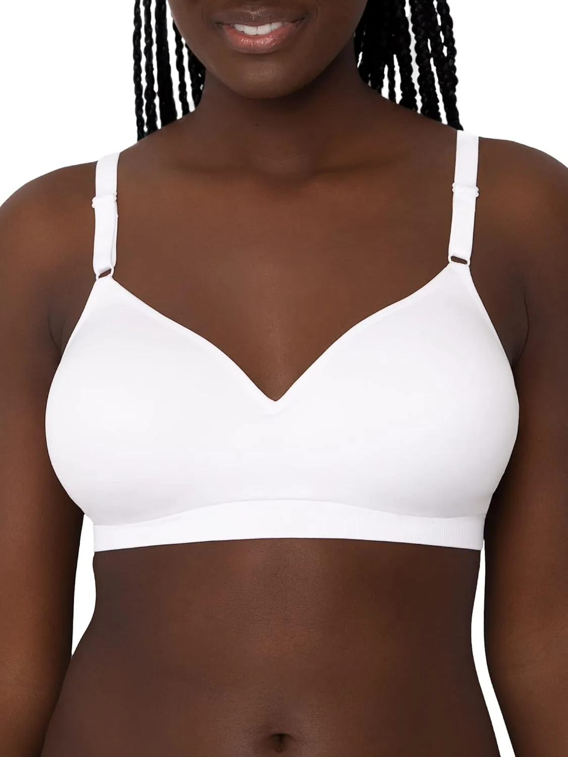 Fruit of the Loom Women's Seamless Wire Free Push-up Bra