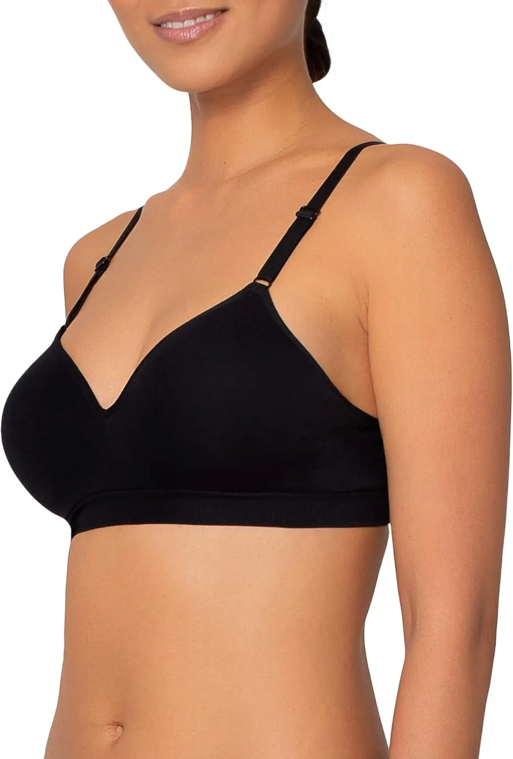 Fruit of the Loom Women's Seamless Wire Free Push-up Bra