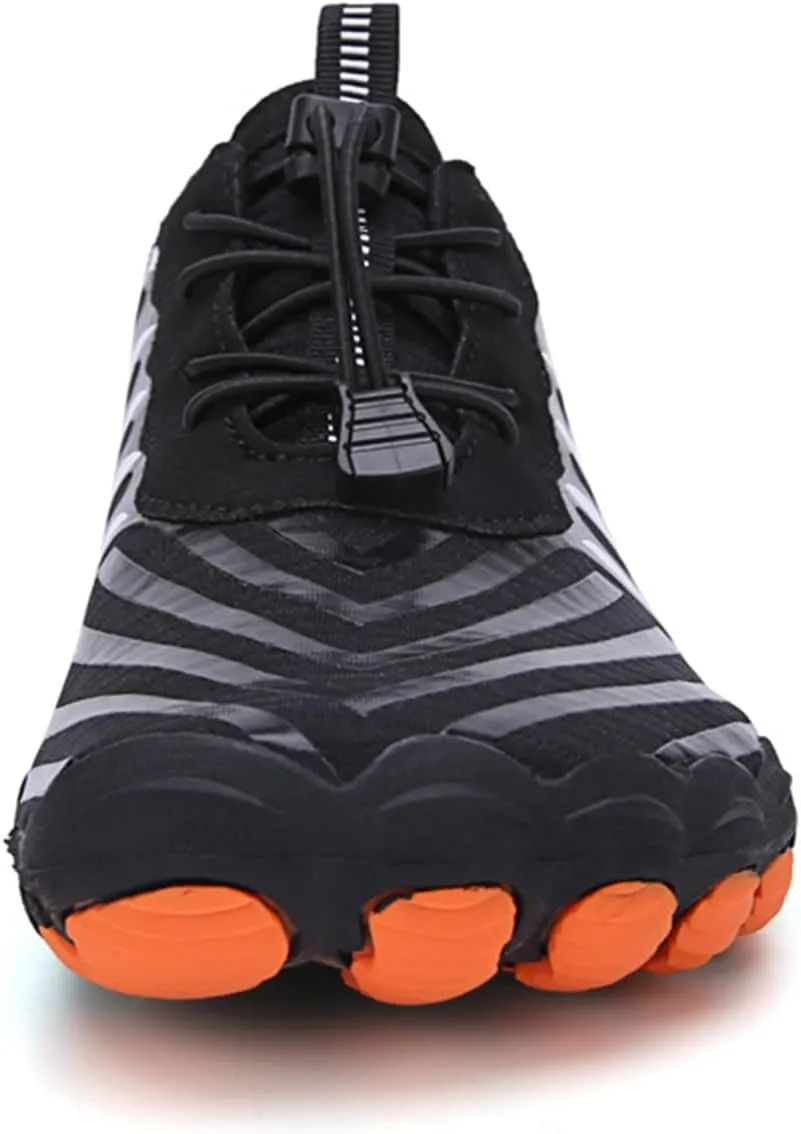 Grounded Footwear for Women, Hike Grounded Footwear Barefoot Shoes, Wide Toe Barefoot Hiking Water Shoes for Men