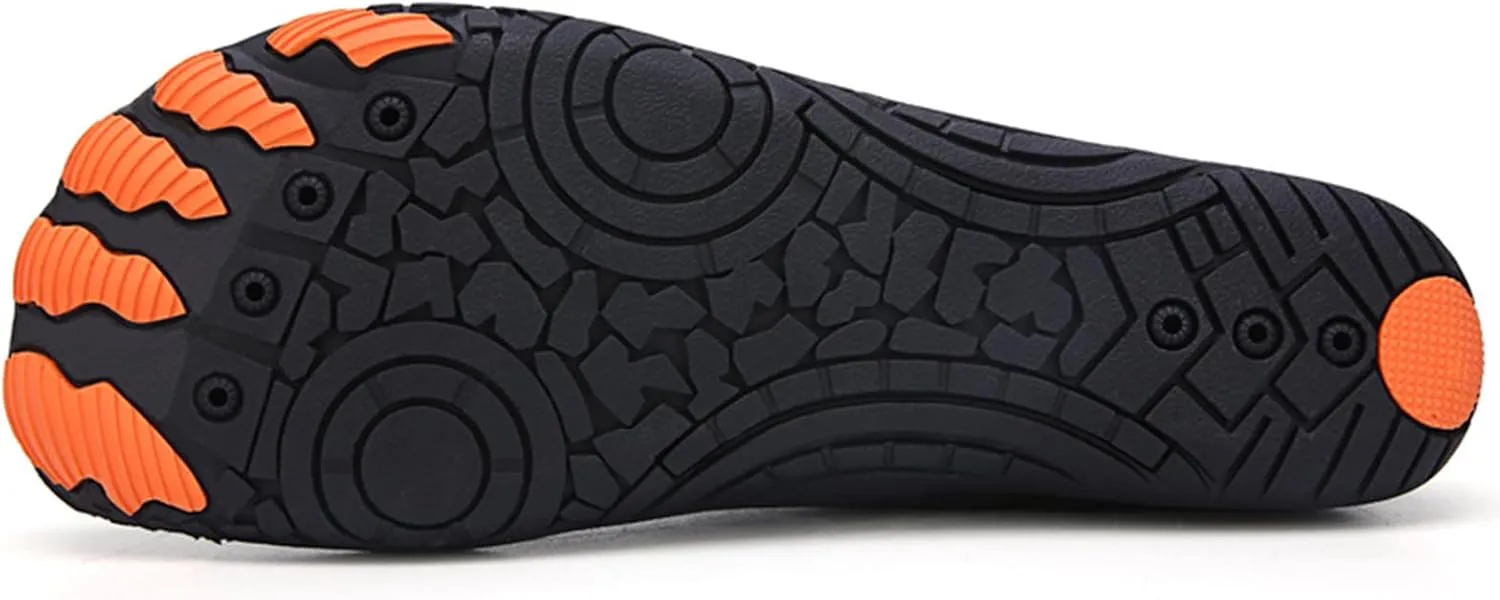 Grounded Footwear for Women, Hike Grounded Footwear Barefoot Shoes, Wide Toe Barefoot Hiking Water Shoes for Men