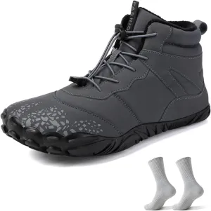 Grounded Winter Footwear For Women,Winter Footwear Barefoot Womens Boots Men,Warm Non-Slip Waterproof Barefoot Shoes