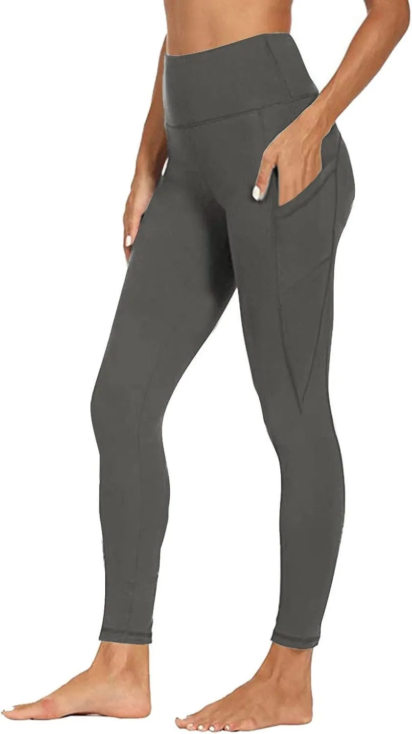 High Waist Yoga Leggings for Women Stretch Soft Butt Lifting Workout Pants 2025 Fashion Slim Trousers to Hide Tummy