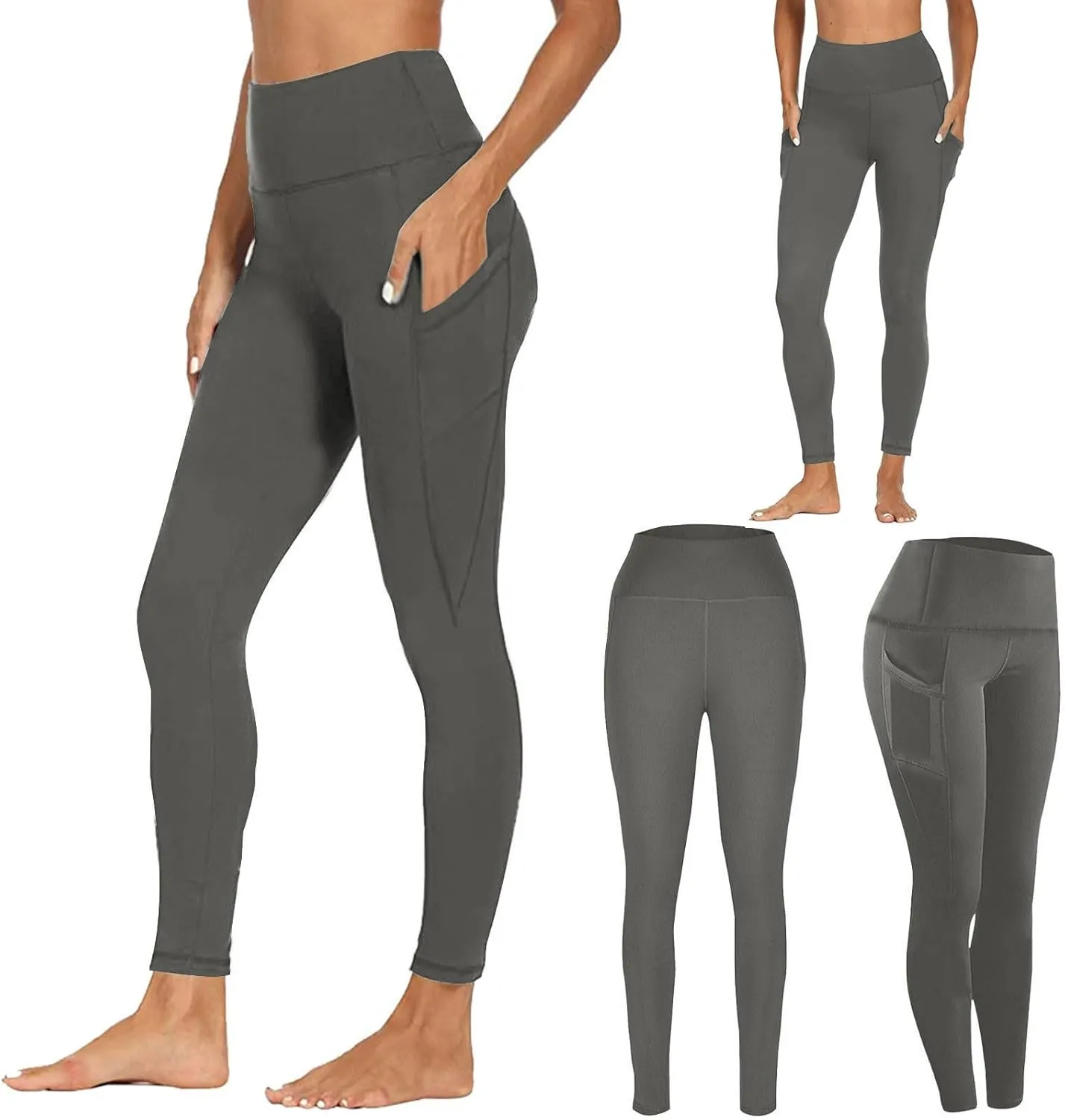 High Waist Yoga Leggings for Women Stretch Soft Butt Lifting Workout Pants 2025 Fashion Slim Trousers to Hide Tummy