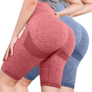 High Waisted Biker Shorts for Women Women's Hip Lifting High Waisted Tummy Tightening Leggings Breathable Yoga