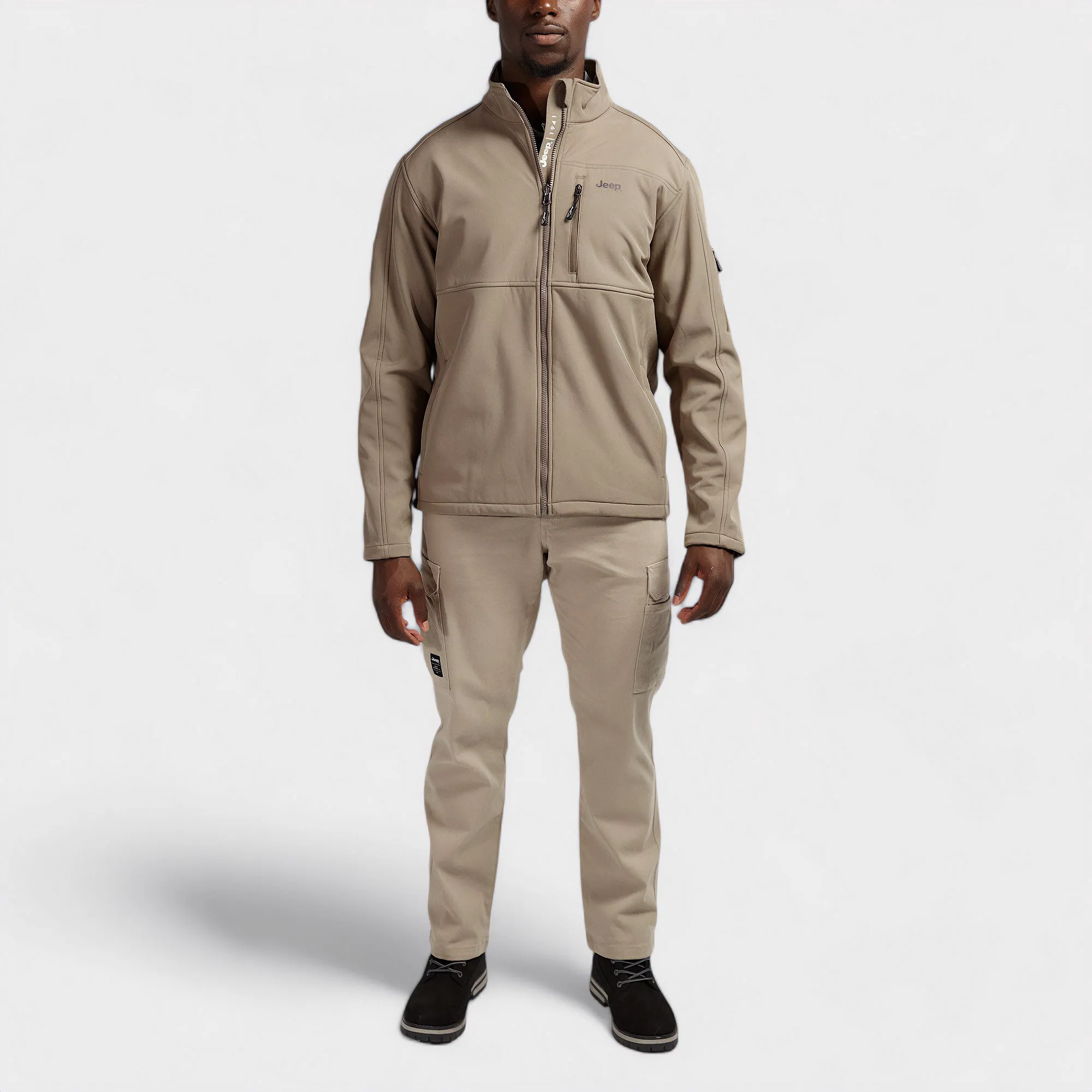 Jeep Funnel Neck Softshell Jacket