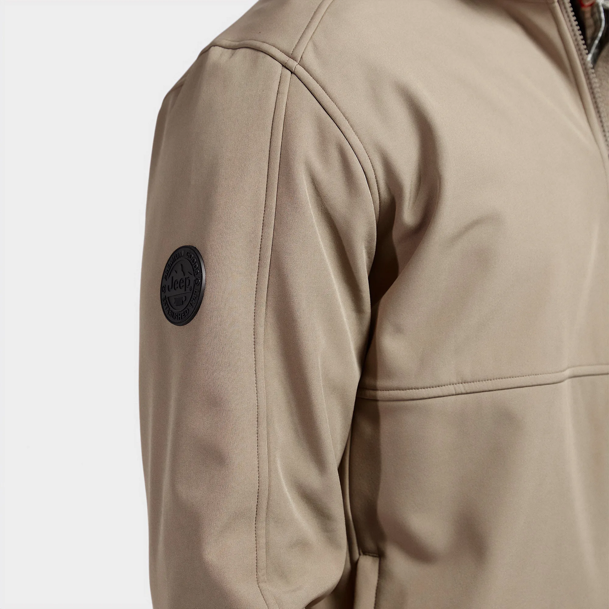 Jeep Funnel Neck Softshell Jacket